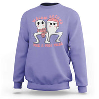 Walkin Around The Xmas Tree Sweatshirt Fresno Nightcrawler Cryptid Christmas Gift - Wonder Print Shop