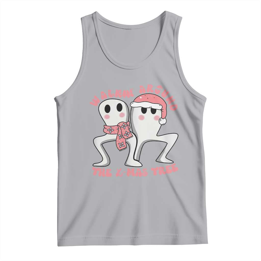 Walkin Around The Xmas Tree Tank Top Fresno Nightcrawler Cryptid Christmas Gift - Wonder Print Shop