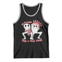 Walkin Around The Xmas Tree Tank Top Fresno Nightcrawler Cryptid Christmas Gift - Wonder Print Shop