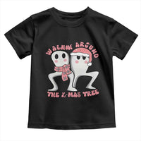 Walkin Around The Xmas Tree Toddler T Shirt Fresno Nightcrawler Cryptid Christmas Gift - Wonder Print Shop