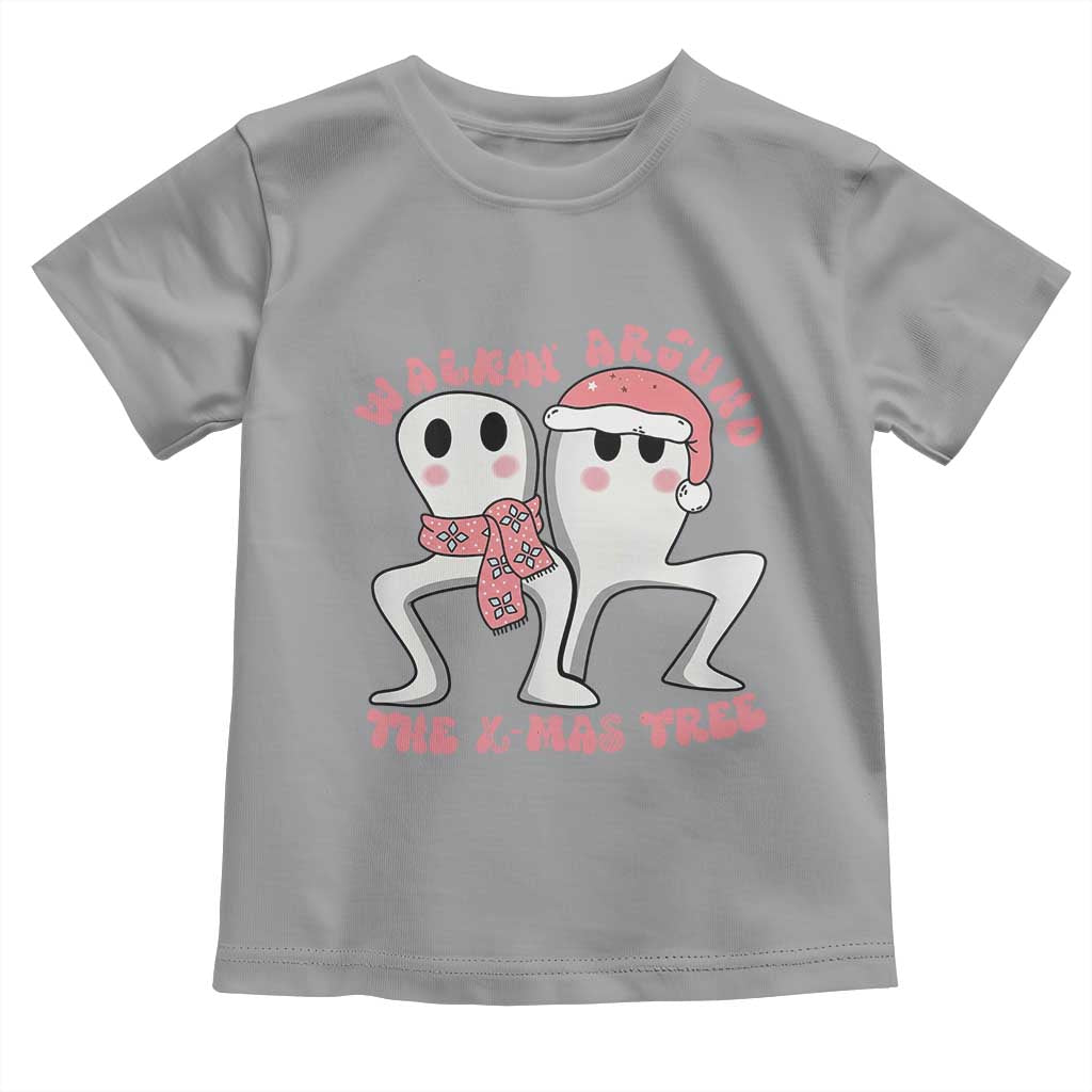 Walkin Around The Xmas Tree Toddler T Shirt Fresno Nightcrawler Cryptid Christmas Gift - Wonder Print Shop