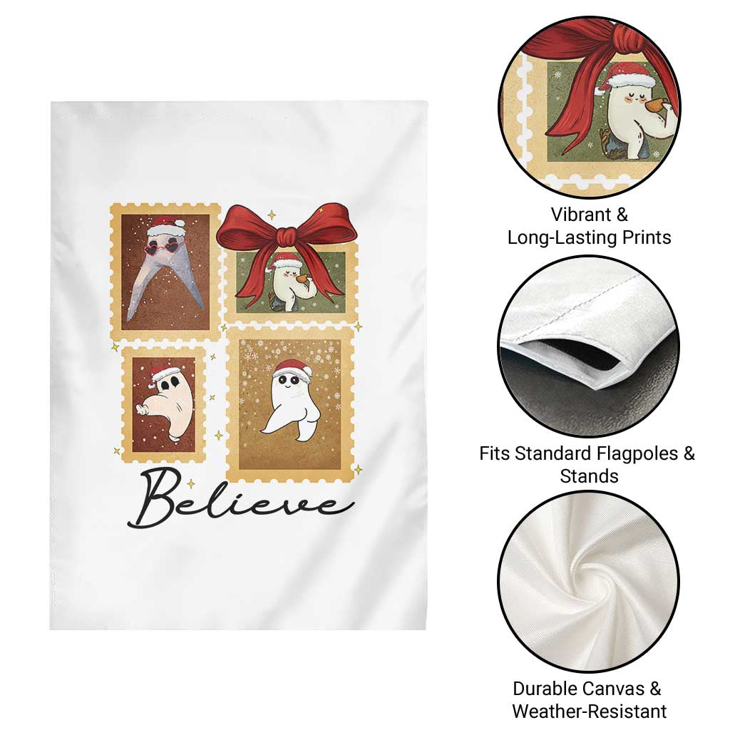 Fresno Nightcrawler Cryptid Christmas Believe Gift Garden Flag - Wonder Print Shop