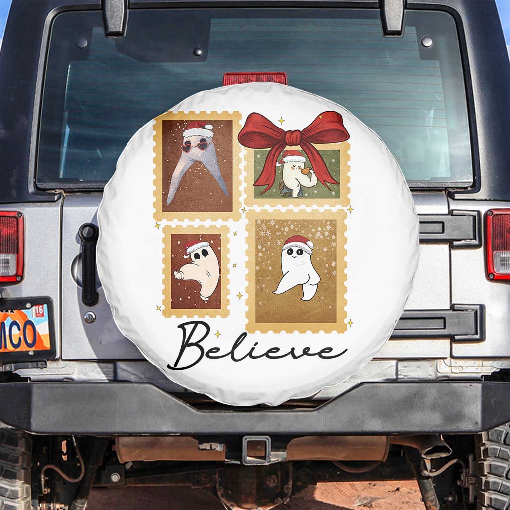 Fresno Nightcrawler Cryptid Christmas Believe Gift Spare Tire Cover - Wonder Print Shop