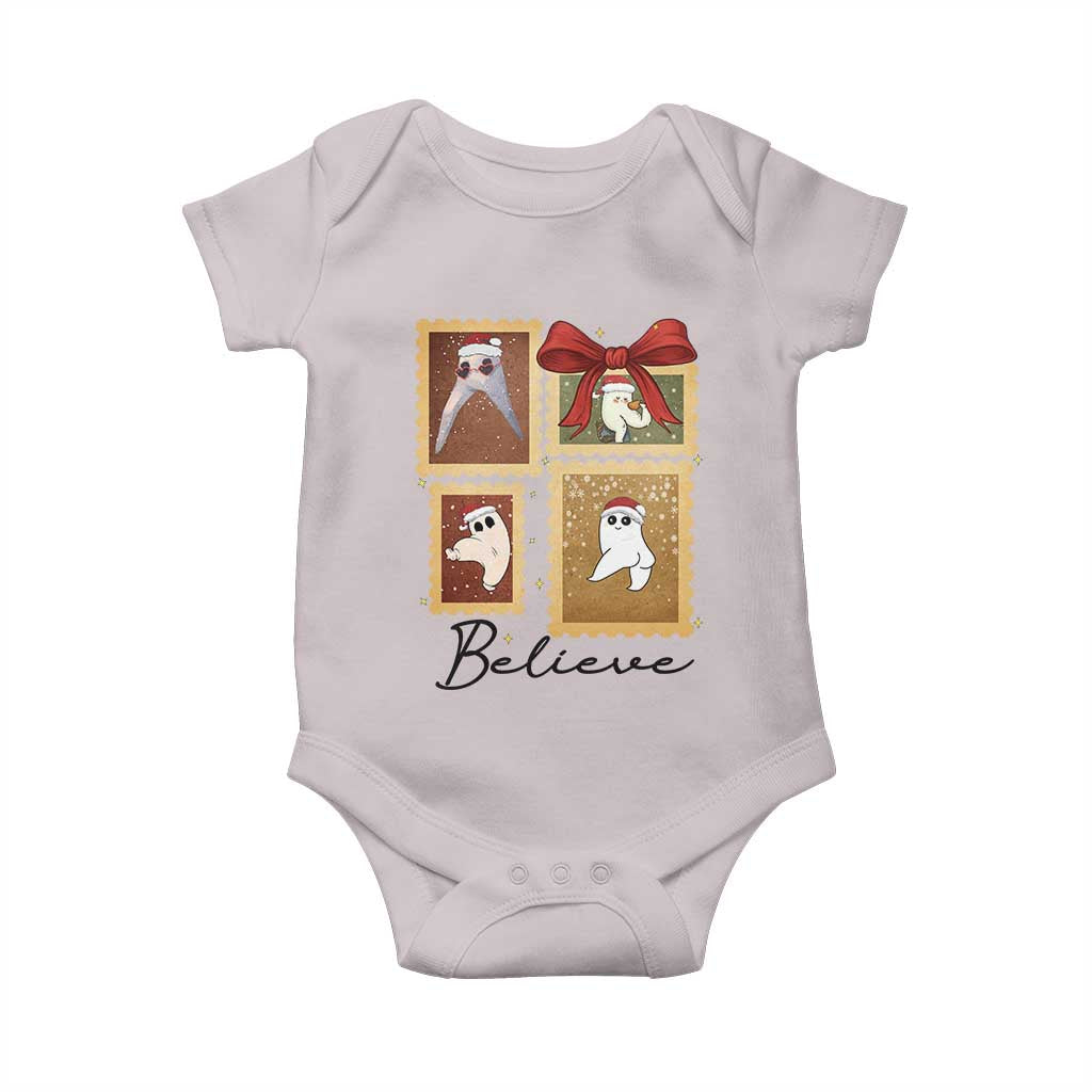 Fresno Nightcrawler Cryptid Christmas Believe Gift Baby Onesie - Wonder Print Shop