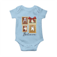 Fresno Nightcrawler Cryptid Christmas Believe Gift Baby Onesie - Wonder Print Shop