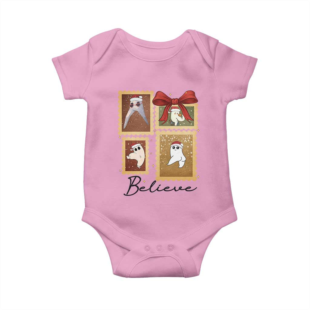 Fresno Nightcrawler Cryptid Christmas Believe Gift Baby Onesie - Wonder Print Shop