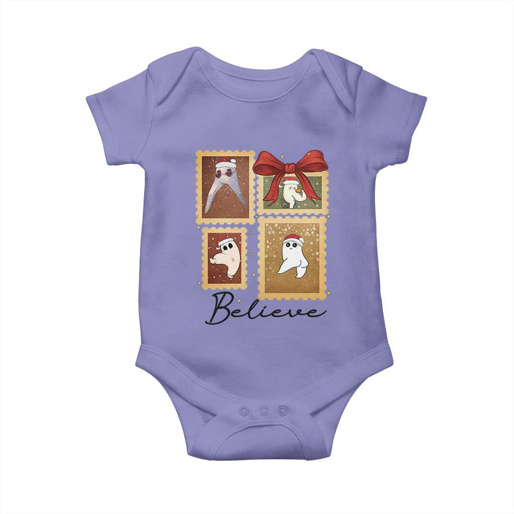 Fresno Nightcrawler Cryptid Christmas Believe Gift Baby Onesie - Wonder Print Shop