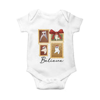 Fresno Nightcrawler Cryptid Christmas Believe Gift Baby Onesie - Wonder Print Shop