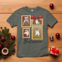 Fresno Nightcrawler Cryptid Christmas Believe Gift T Shirt - Wonder Print Shop