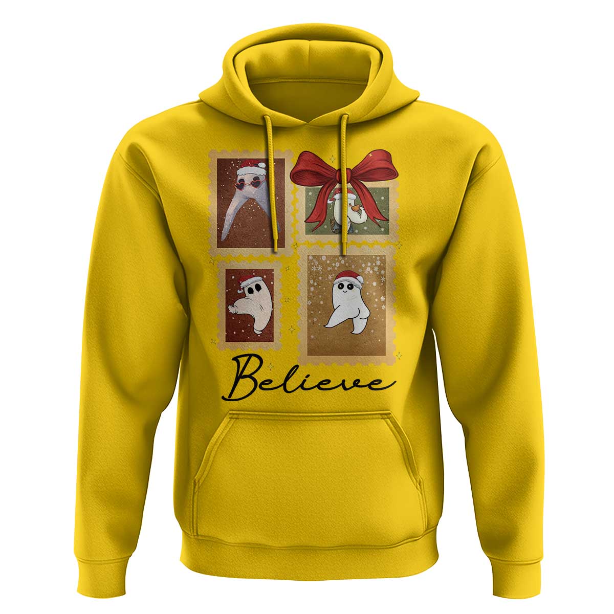 Fresno Nightcrawler Cryptid Christmas Believe Gift Hoodie - Wonder Print Shop