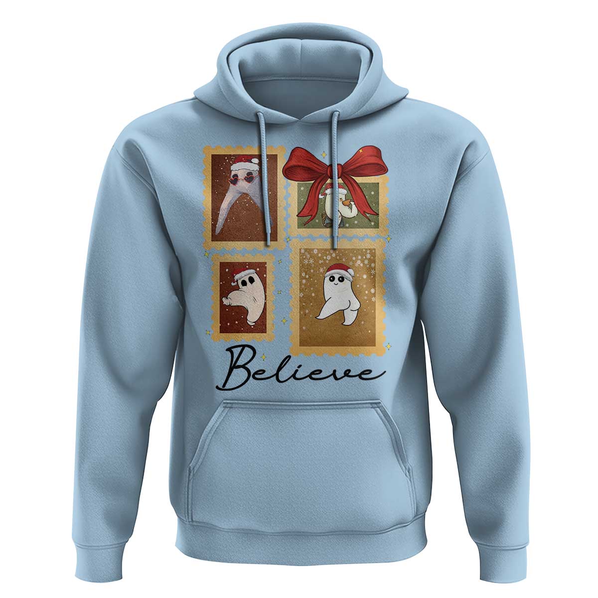 Fresno Nightcrawler Cryptid Christmas Believe Gift Hoodie - Wonder Print Shop