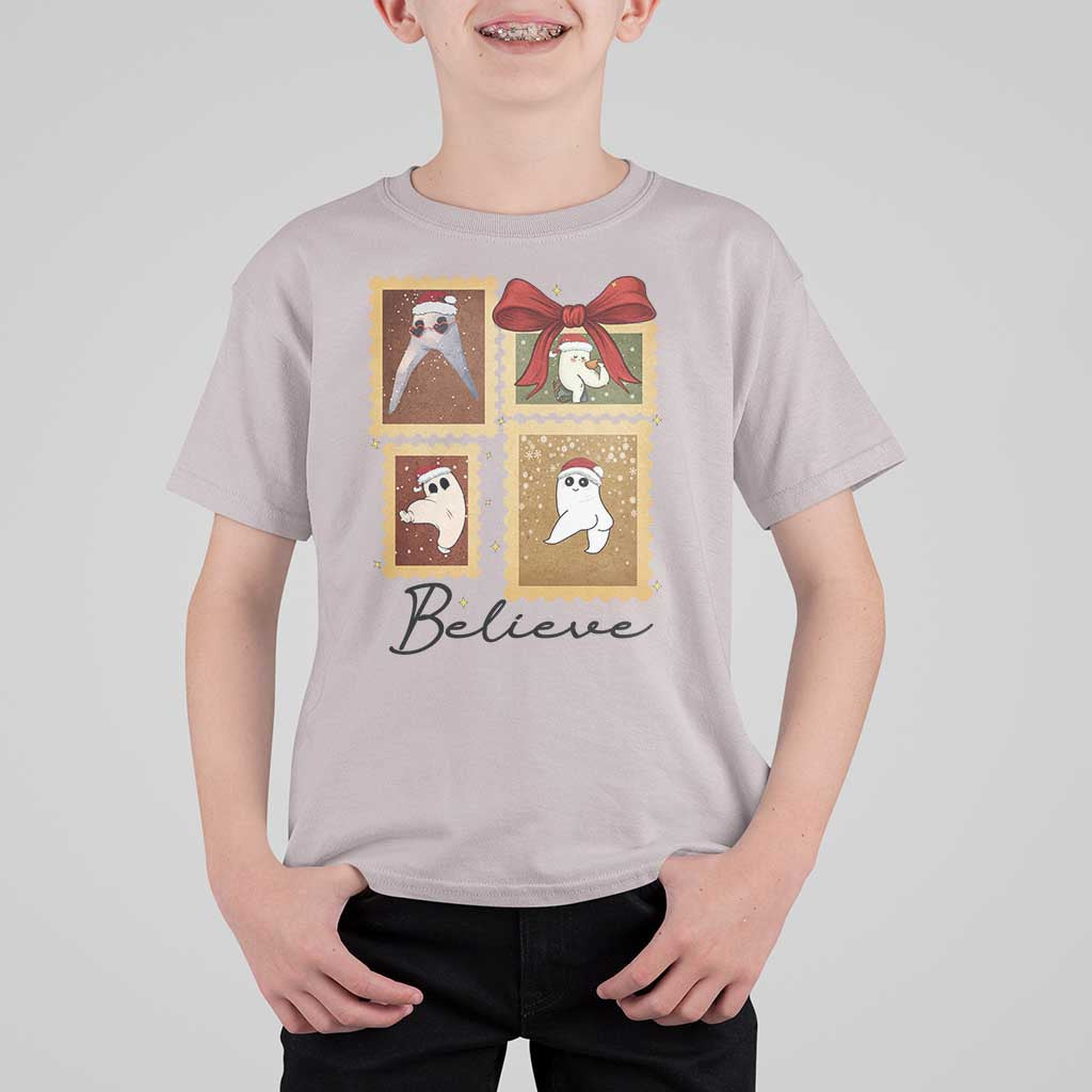 Fresno Nightcrawler Cryptid Christmas Believe Gift T Shirt For Kid - Wonder Print Shop