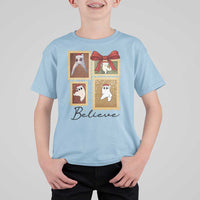 Fresno Nightcrawler Cryptid Christmas Believe Gift T Shirt For Kid - Wonder Print Shop