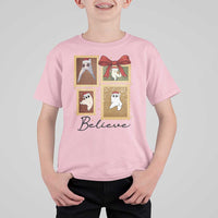Fresno Nightcrawler Cryptid Christmas Believe Gift T Shirt For Kid - Wonder Print Shop