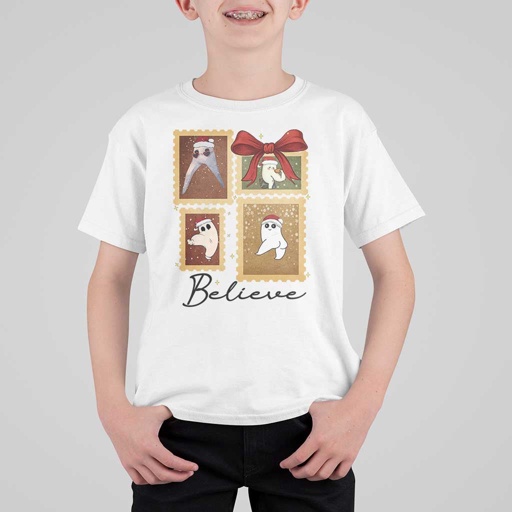 Fresno Nightcrawler Cryptid Christmas Believe Gift T Shirt For Kid - Wonder Print Shop