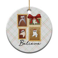 Fresno Nightcrawler Cryptid Christmas Believe Gift Ceramic Ornament - Wonder Print Shop