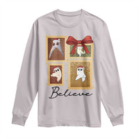 Fresno Nightcrawler Cryptid Christmas Believe Gift Long Sleeve Shirt - Wonder Print Shop