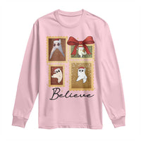 Fresno Nightcrawler Cryptid Christmas Believe Gift Long Sleeve Shirt - Wonder Print Shop
