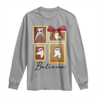Fresno Nightcrawler Cryptid Christmas Believe Gift Long Sleeve Shirt - Wonder Print Shop