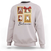 Fresno Nightcrawler Cryptid Christmas Believe Gift Sweatshirt - Wonder Print Shop