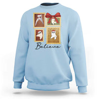 Fresno Nightcrawler Cryptid Christmas Believe Gift Sweatshirt - Wonder Print Shop