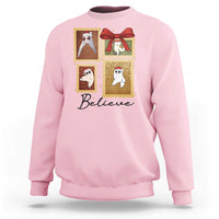 Fresno Nightcrawler Cryptid Christmas Believe Gift Sweatshirt - Wonder Print Shop