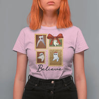 Fresno Nightcrawler Cryptid Christmas Believe Gift T Shirt For Women - Wonder Print Shop