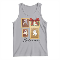 Fresno Nightcrawler Cryptid Christmas Believe Gift Tank Top - Wonder Print Shop