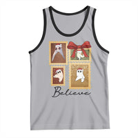 Fresno Nightcrawler Cryptid Christmas Believe Gift Tank Top - Wonder Print Shop