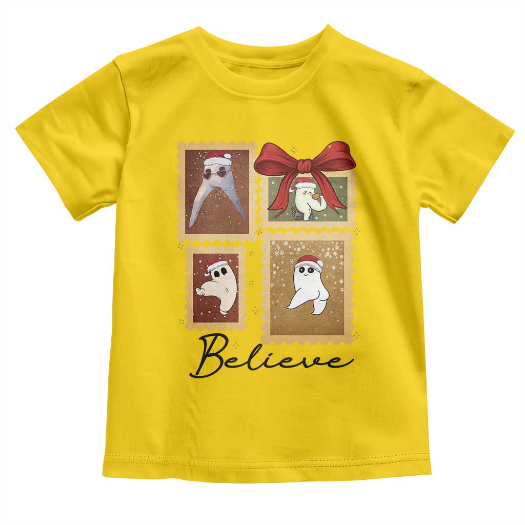 Fresno Nightcrawler Cryptid Christmas Believe Gift Toddler T Shirt - Wonder Print Shop