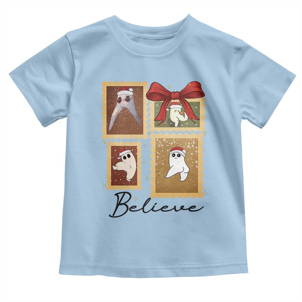 Fresno Nightcrawler Cryptid Christmas Believe Gift Toddler T Shirt - Wonder Print Shop