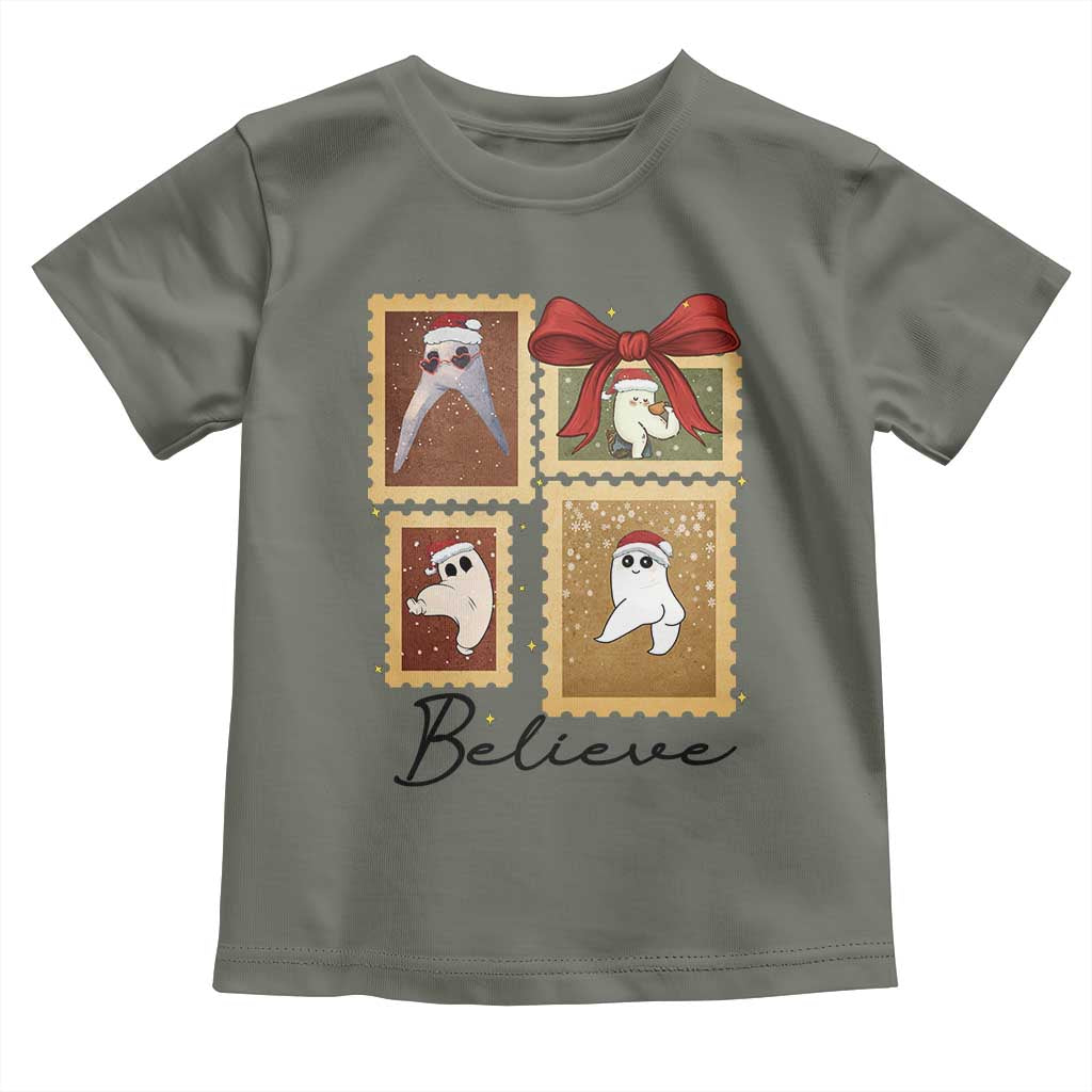 Fresno Nightcrawler Cryptid Christmas Believe Gift Toddler T Shirt - Wonder Print Shop