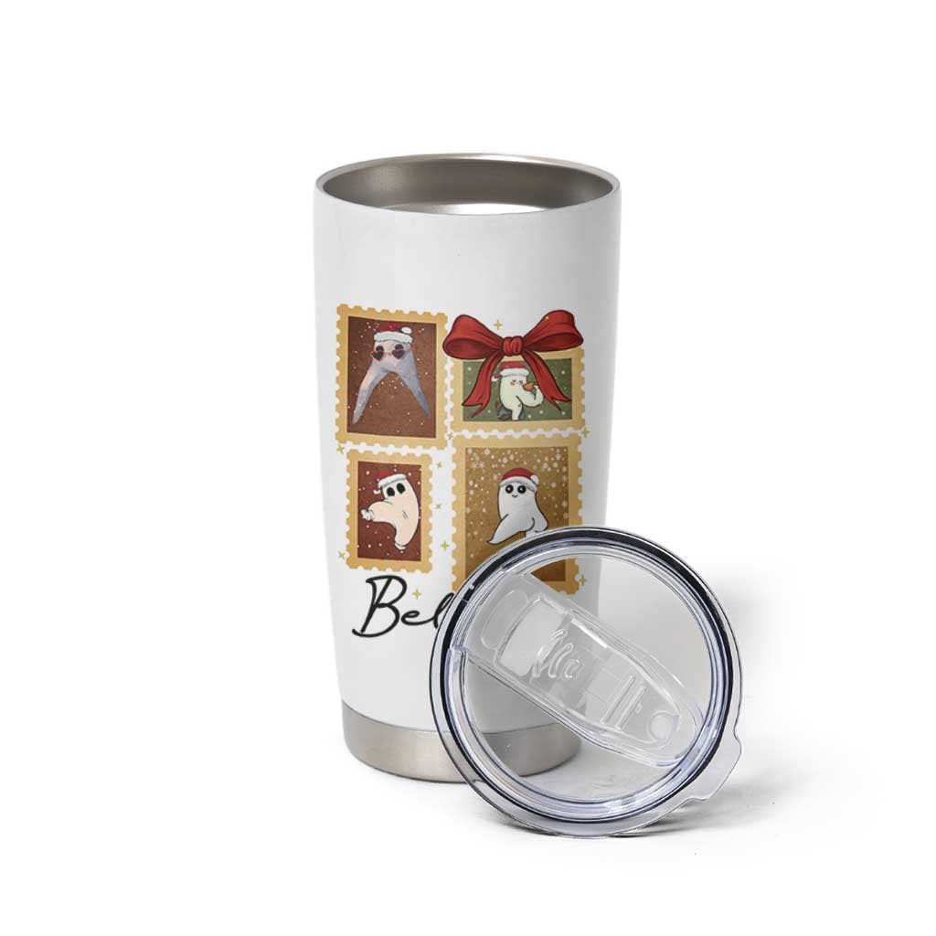 Fresno Nightcrawler Cryptid Christmas Believe Gift Tumbler Cup - Wonder Print Shop