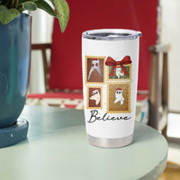 Fresno Nightcrawler Cryptid Christmas Believe Gift Tumbler Cup - Wonder Print Shop