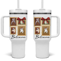 Fresno Nightcrawler Cryptid Christmas Believe Gift Tumbler With Handle - Wonder Print Shop