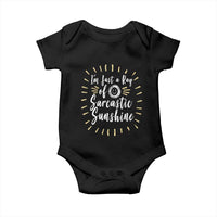 Im Just A Ray Of Sarcastic Sunshine Baby Onesie Funny Attitude Gift - Wonder Print Shop