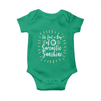 Im Just A Ray Of Sarcastic Sunshine Baby Onesie Funny Attitude Gift - Wonder Print Shop