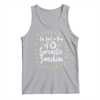 Im Just A Ray Of Sarcastic Sunshine Tank Top Funny Attitude Gift - Wonder Print Shop