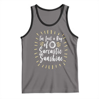 Im Just A Ray Of Sarcastic Sunshine Tank Top Funny Attitude Gift - Wonder Print Shop
