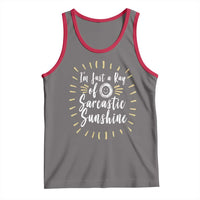 Im Just A Ray Of Sarcastic Sunshine Tank Top Funny Attitude Gift - Wonder Print Shop