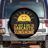 Funny Im Just A Ray Of Sarcastic Sunshine Spare Tire Cover No Filter Attitude Gift - Wonder Print Shop