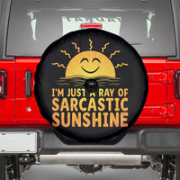 Funny Im Just A Ray Of Sarcastic Sunshine Spare Tire Cover No Filter Attitude Gift - Wonder Print Shop