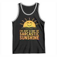 Funny Im Just A Ray Of Sarcastic Sunshine Tank Top No Filter Attitude Gift - Wonder Print Shop