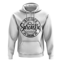 Funny Im Just A Ray Of Sarcastic Sunshine Hoodie Witty Sarcasm Lover - Wonder Print Shop