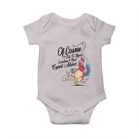 Of Course I Talk To Myself I Need Expert Advice Baby Onesie Funny Sarcastic Quote - Wonder Print Shop