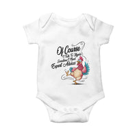 Of Course I Talk To Myself I Need Expert Advice Baby Onesie Funny Sarcastic Quote - Wonder Print Shop