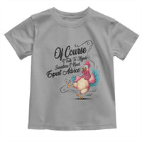 Of Course I Talk To Myself I Need Expert Advice Toddler T Shirt Funny Sarcastic Quote - Wonder Print Shop