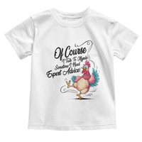 Of Course I Talk To Myself I Need Expert Advice Toddler T Shirt Funny Sarcastic Quote - Wonder Print Shop