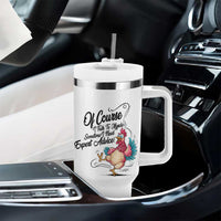 Of Course I Talk To Myself I Need Expert Advice Tumbler With Handle Funny Sarcastic Quote - Wonder Print Shop