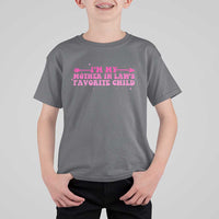 Funny In Law Gift T Shirt For Kid I Am My Mother In Laws Favorite Child - Wonder Print Shop